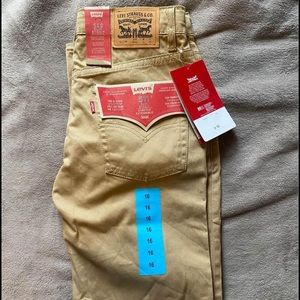 boys levi khaki pants 511 slim fit
